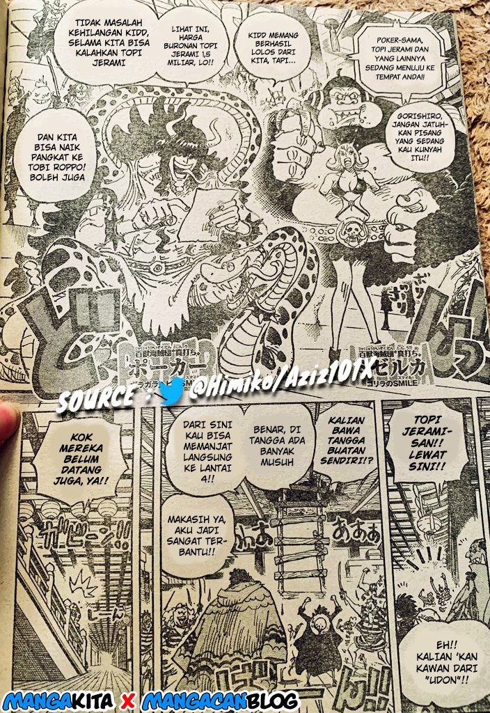One Piece Chapter 997 LQ